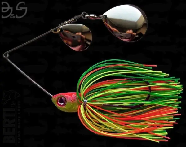 Spinnerbait Berti Gigant Big&Strong Colorado Colorado, Fire Tiger, 17g Ofertă limitată