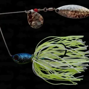 Chilipir Bertilure Spinnerbait Colorado nr.2 Salcie nr.2 11gr Skirt Siliconic White Chartreuse Glitter
