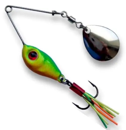 Microspinnerbait Berti cu Ancora, Colorado, Fire Tiger, 7g Cumpără online