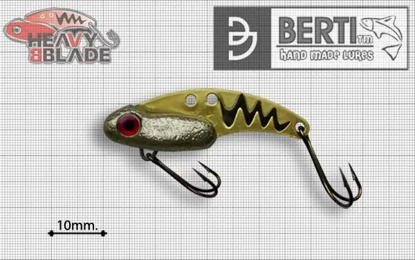 Cicada Berti Heavy Blade Nr.1, Culoare Gold, 4cm, 7g Comandă acum