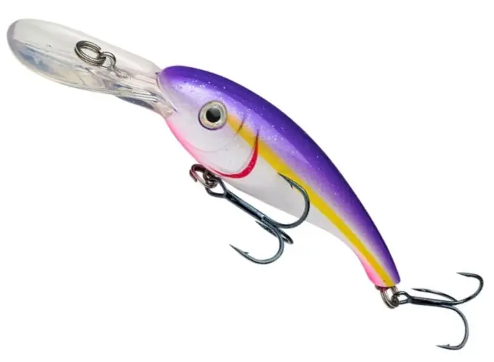 Vobler Strike King Banana Shad, Violet Alewife, 10cm, 7.1g Nu rata