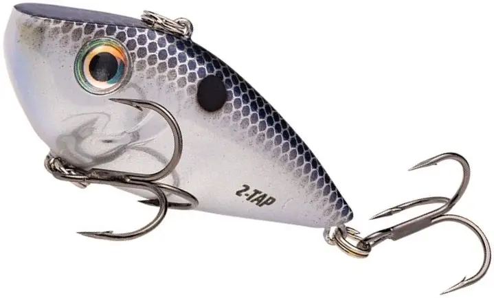 Vobler Strike King, Red Eyed Shad Tungsten 2-TAP, Chrome Blue, 7cm, 14.2g Reducere de preț