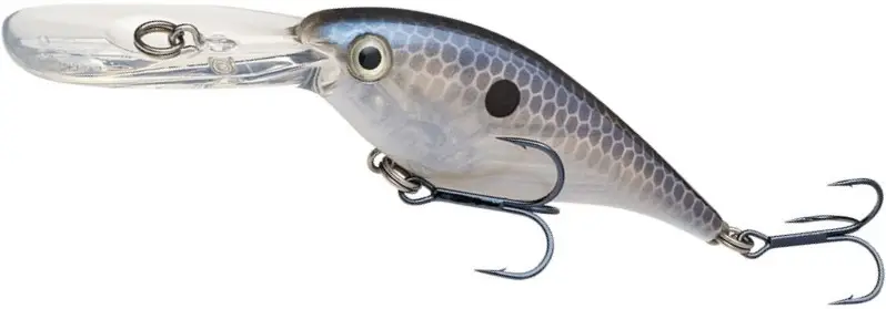 Vobler Strike King Lucky Shad Pro Model Sinking, Blue Gizzard, 7.6cm, 14.2g Plată sigură