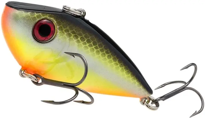 Vobler Strike King Red Eyed Shad, Chartreuse Baitfish, 8cm, 12.2g Livrare rapidă