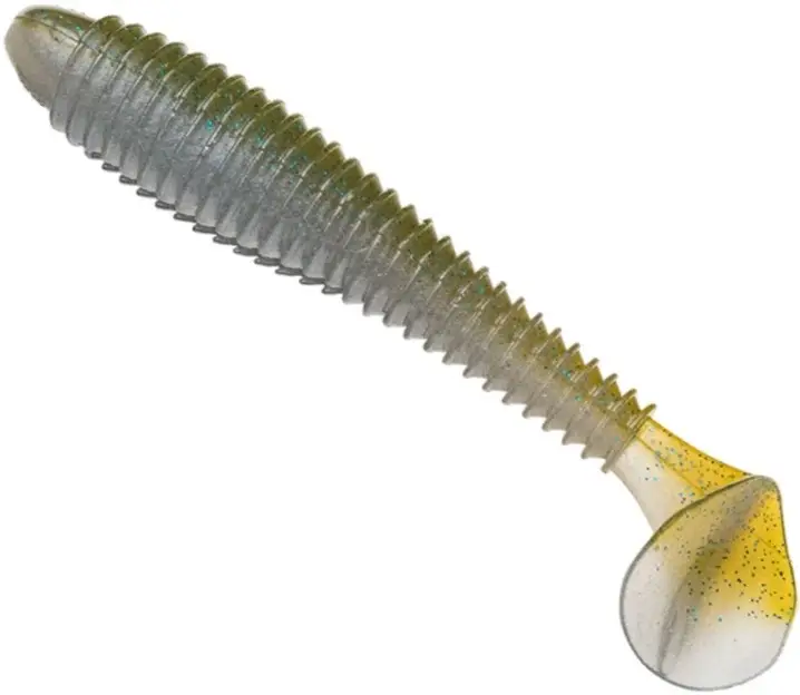 Cel mai vândut Shad Strike King Rage Swimmer, KVD Magic, 9.5cm, 7buc/bilster