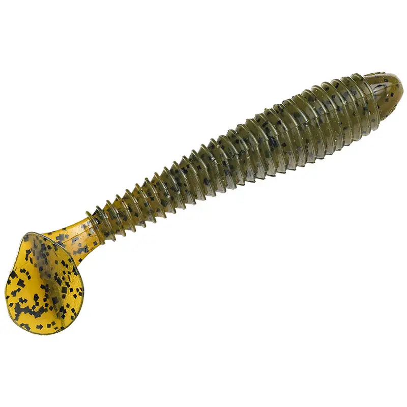 Grub Strike King Rage Swimmer, Culoare Green Pumpkin, 8.25cm, 8buc/plic Reducere
