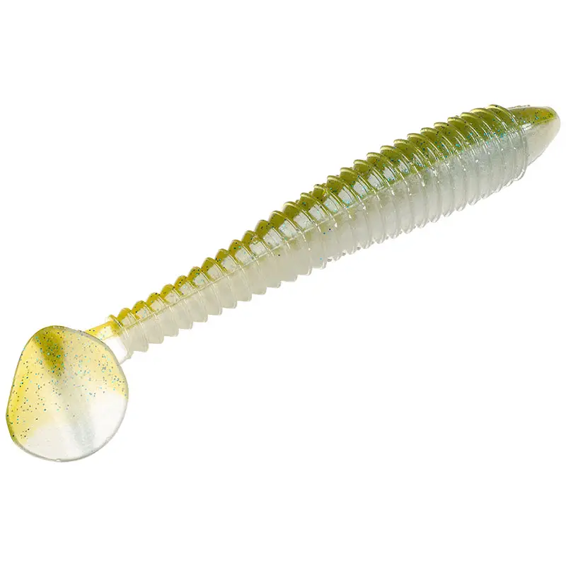 Grub Strike King Rage Swimmer, Culoare KVD Magic, 12cm, 6buc/plic Disponibil imediat