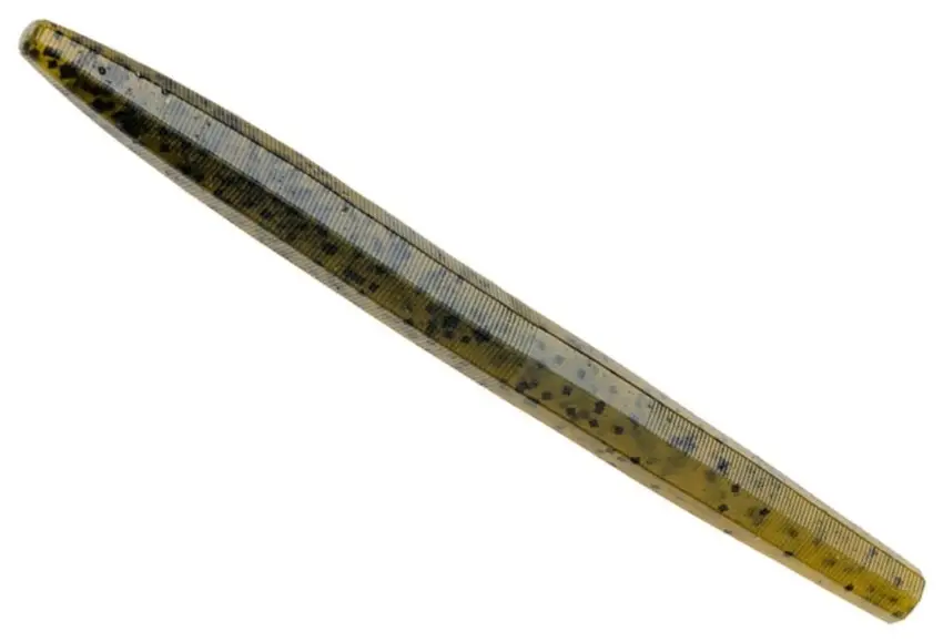 Ultima șansă Worm Strike King Ocho, Culoare Green Pumpkin, 10cm