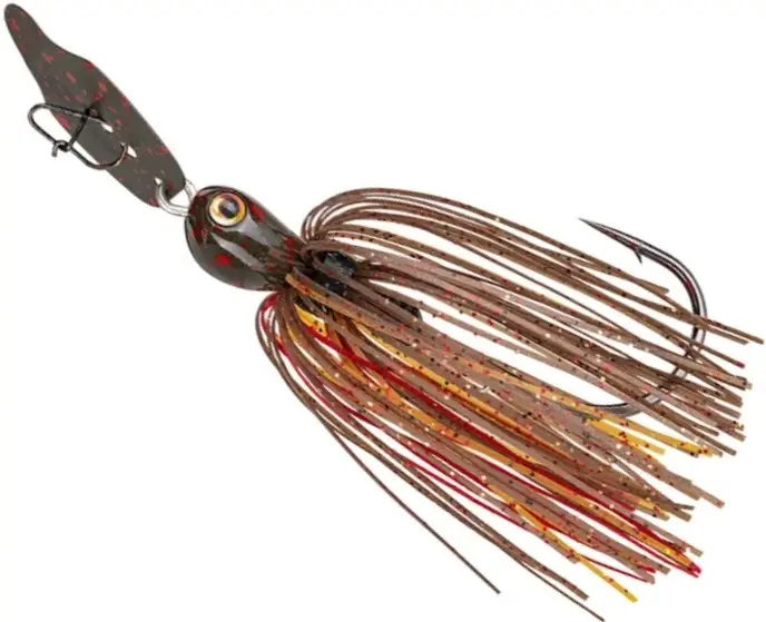 Chatterbait Strike King Thunder Cricket Vibrating Swim Jig, Falcon Lake Craw, 14.2g Ofertă limitată