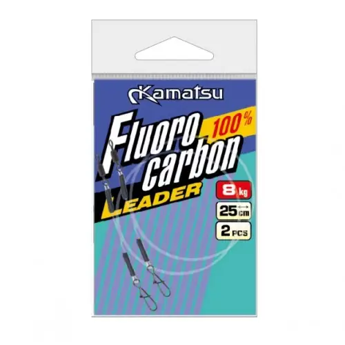 Struna Fluorocarbon Kamatsu Fluorocarbon Leader, 40cm, 0.50mm , 2buc/plic Preț promoțional