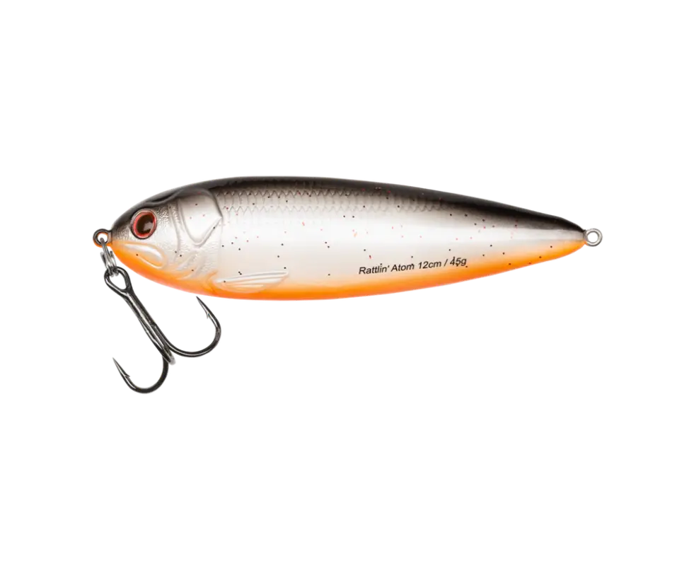 Bestseller Oscilanta Abu Garcia Rattlin Atom , Culoare Fegis, 12cm, 45g