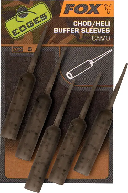 Comandă acum Mansoane FOX Chod/Heli Buffer Sleeves Camo, CAC781