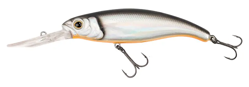 Ultima șansă Vobler Fox Rage Slick Stick UV Deep Running, Silver Baitfish, 9cm, 15g NHL460