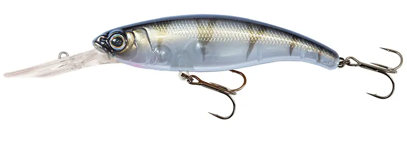 Vobler Fox Rage Slick Stick UV Deep Running, Striped Shiner, 9cm, 15g NHL464 Cel mai vândut