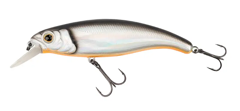 Ofertă exclusivă Vobler Fox Rage Slick Stick UV Shallow Running Silent, Silver Baitfish, 9cm, 15g NHL468