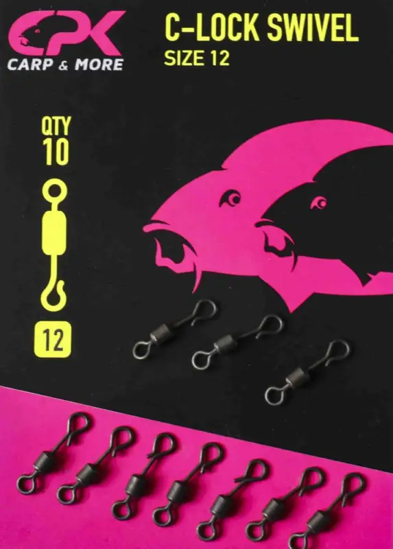 Vartej CPK C-Lock Swivel, Nr.12 10buc/plic Ofertă specială