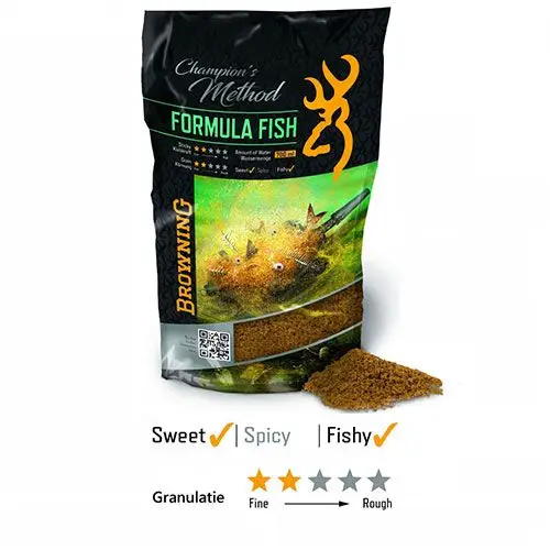 Nada Browning Groundbait Champion Method Formula Fish Caramel,1kg Doar azi