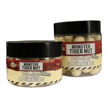 Pop-Ups & Dumbells Dynamite Baits Monster Tiger Nut Fluro White Doar azi