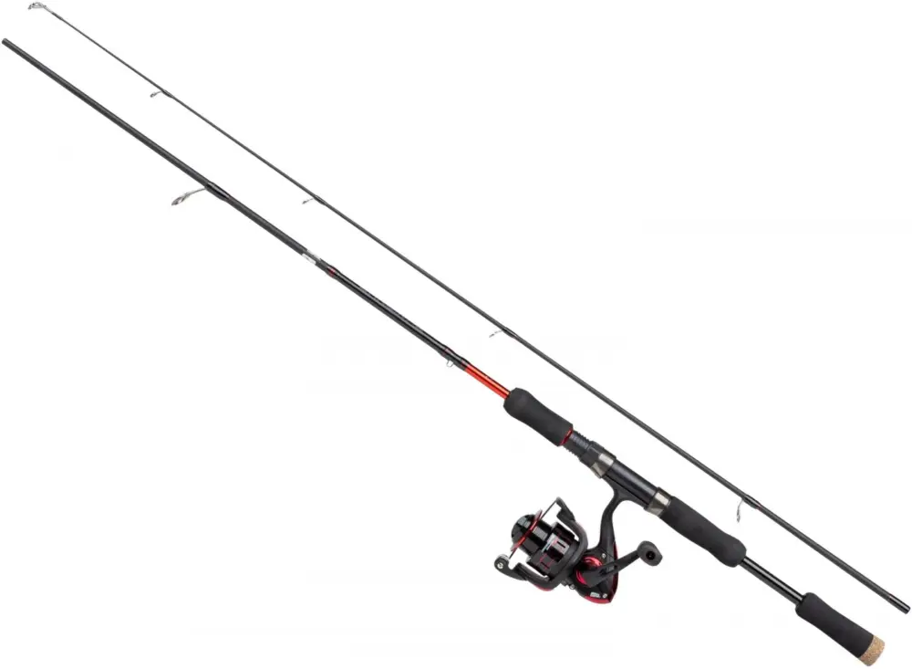 Combo Spinning Abu Garcia Cardinal X, Lanseta Cardinal X 802MH 2.44m/10-45g/2buc + Mulineta Cardinal X 3000 Doar azi