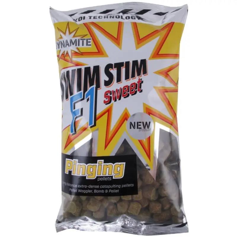 Reducere de preț Pelete Dynamite Baits Swim Stim Pinging Pellets, 13mm, 900g