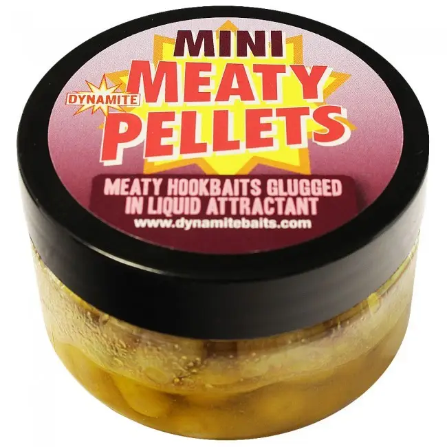Disponibil imediat Dynamite Baits Meaty Fish Pellets 8-10mm