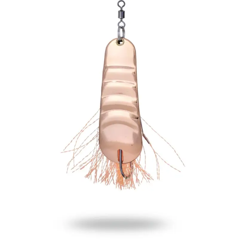 Transport gratuit Lingurita Oscilanta Zebco Z-Weedless Ace, Copper/Red, 7.5cm, 22g