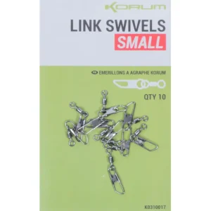 Plată securizată Vartej cu Agrafa Korum Link Swivel, 10buc/plic