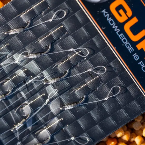 Plată sigură Monturi Guru Standard Hair SMWG Rigs, 38Cm, 8 Buc/Plic