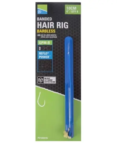 Transport gratuit Carlige Legate Preston GPM-B Banded Hair Rigs Nr.16