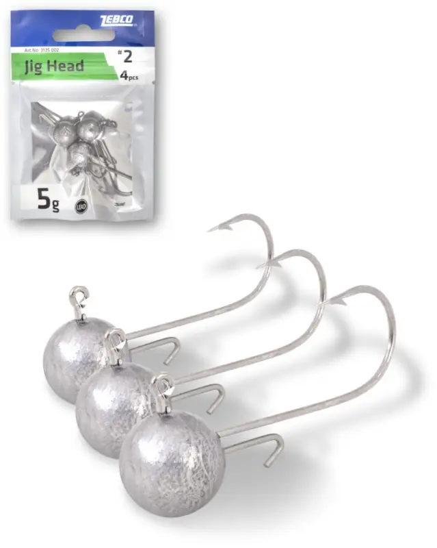 Reducere extra Jiguri Zebco Jig Head, Nr.4/0, 4buc/plic