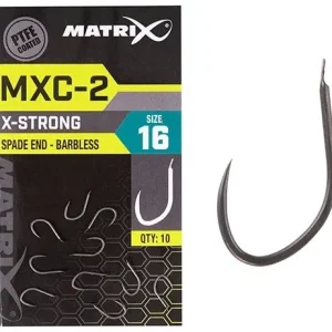 Carlige Matrix MXC-2 Barbless Spade End, 10buc/plic Nu rata