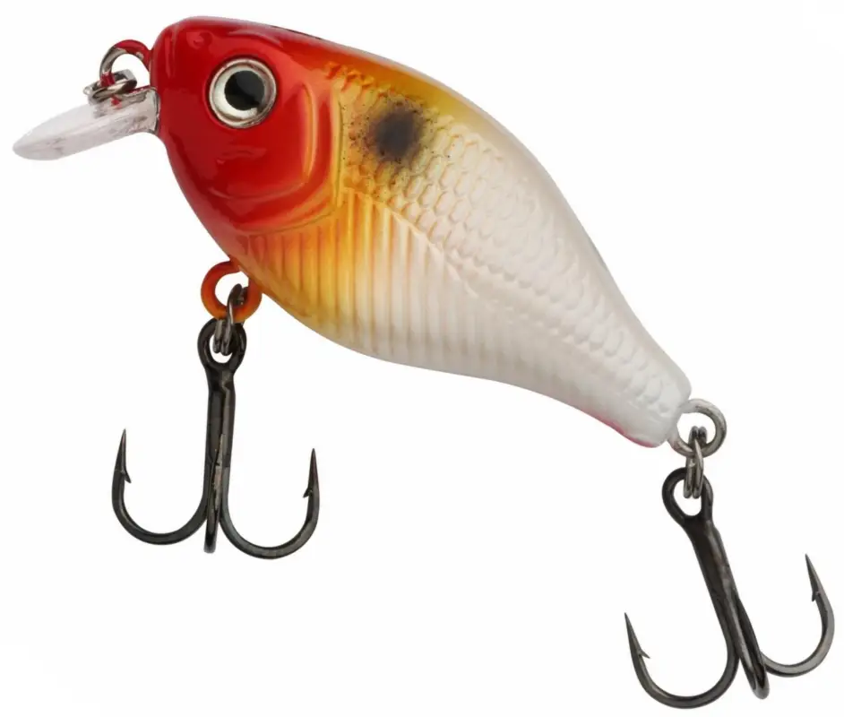 Plată sigură Vobler Berkley Pulse Fry Shallow, Red Head, 3.8cm, 4.5g