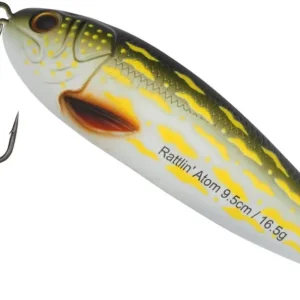 Super ofertă Lingurita Rattlin' Abu Garcia Atom, Pike, 9.5cm, 16.5g