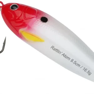 Lingurita Rattlin' Abu Garcia Atom, Red Head, 9.5cm, 16.5g Cumpărături sigure