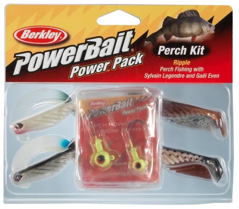 Chilipir Set Naluci Berkley PowerBait Pro Pack Perch Ripple, 8buc/blister