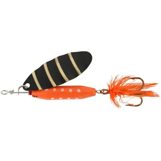 Lingura Rotativa Abu Garcia Reflex Red, 4.5cm/7g, Culoare Zebra Ofertă exclusivă