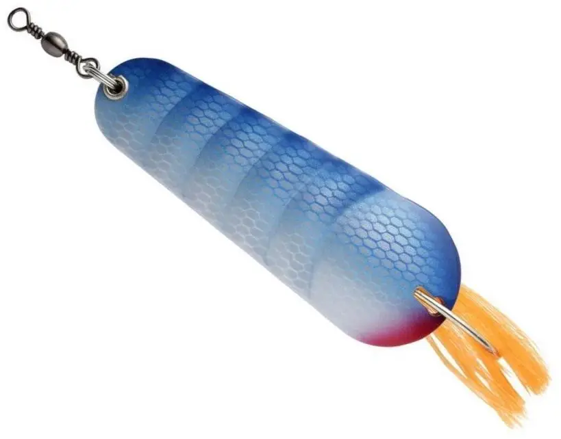 Lingurita Oscilanta Abu Garcia Atom Vass, Culoare BGL, 7.5cm, 20g Plată securizată