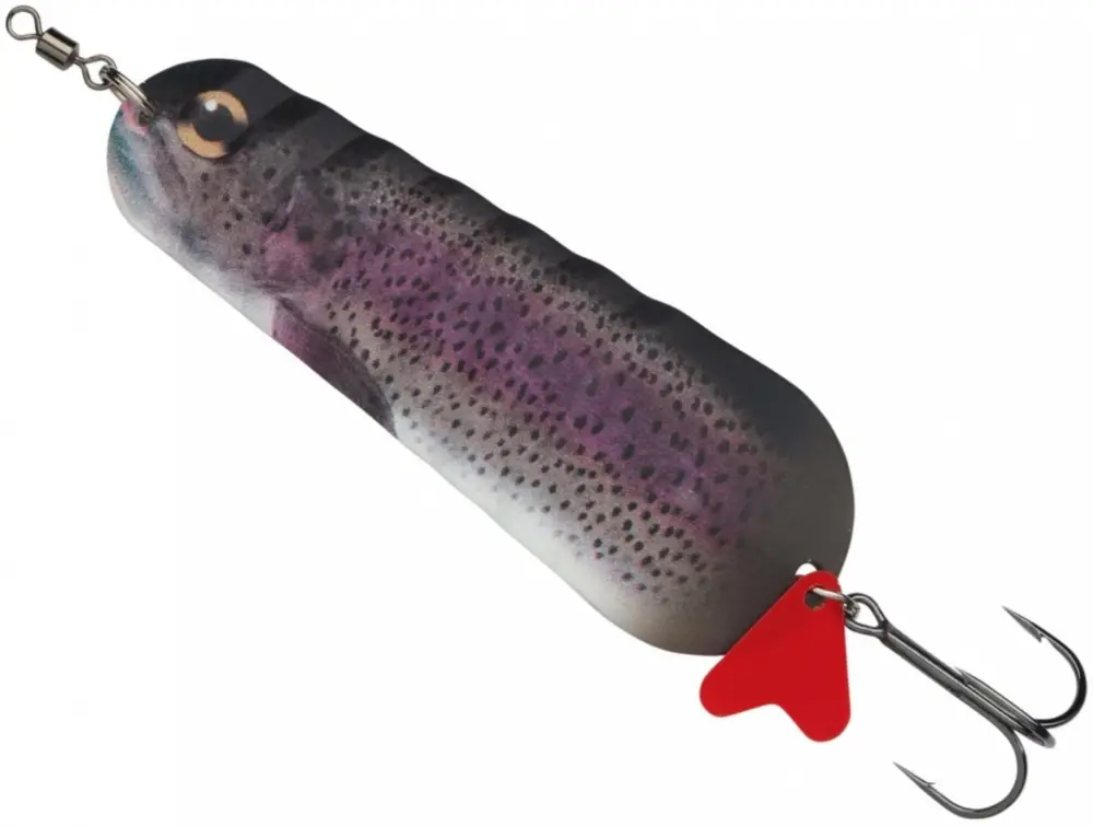 Lingurita Oscilanta Abu Garcia Atom Pro, Rainbow Trout, 7.5cm, 20g Reduceri