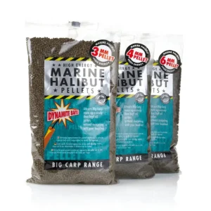 Calitate înaltă Pelete Dynamite Baits Marine Halibut 900g
