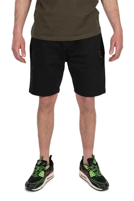 Discount Pantaloni Scurti FOX Collection LW Jogger Shorts, Black & Orange