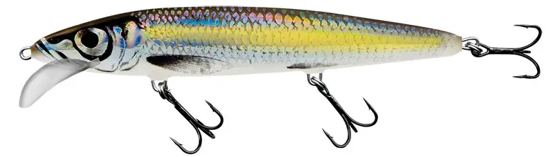 Vobler SALMO Whacky Floating, Silver Chartreuse Shad, 9CM, 5.5G Discount