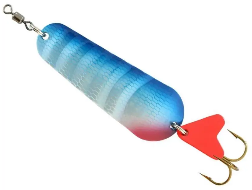 Lingurita Oscilanta Abu Garcia Atom Pro, Blue/Dark, 11cm, 55g Ofertă exclusivă