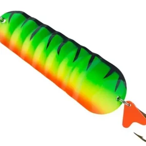 Lingurita Oscilanta Abu Garcia Atom Pro, H-Tiger, 11cm, 55g Ofertă limitată