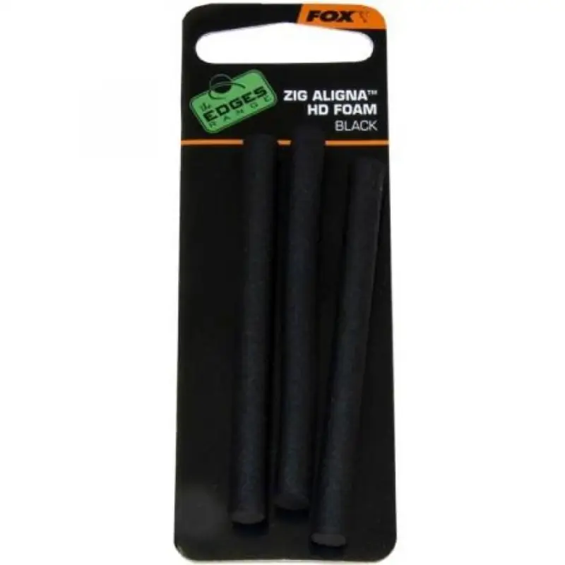 Doar azi Spuma Flotanta Fox Zig Aligna®, Negru, 3 buc/plic