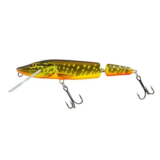 Vobler Salmo Pike Jointed Floating, Hot Pike, 13cm, 21g Calitate înaltă