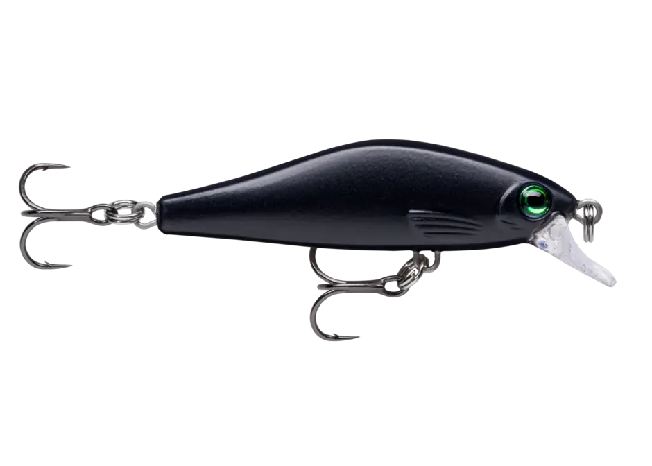 Vezi acum Vobler Rapala Shadow Rap Solid, Culoare Matte Black UV-MBLU, 5cm, 5.5g