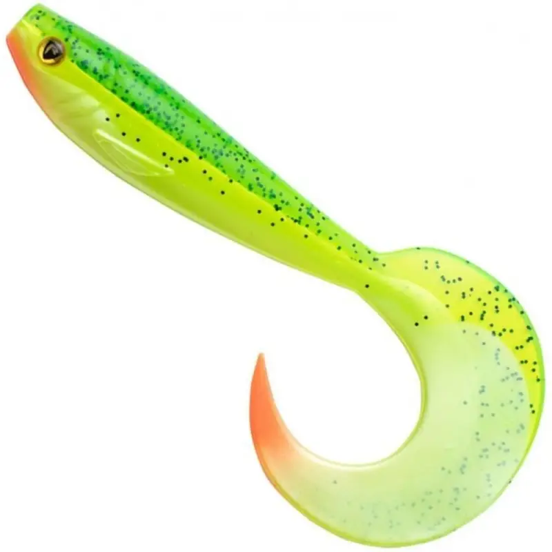Preț promoțional Twister FOX Rage Pro Grub, UV Lemon Tiger, 12cm