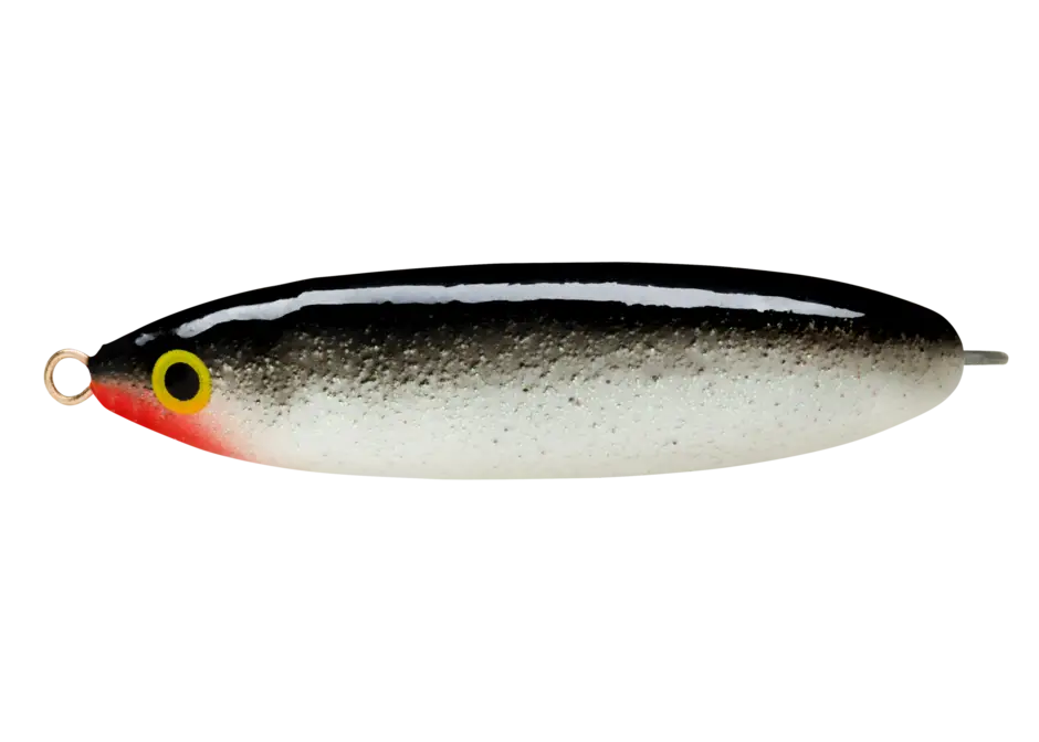 Chilipir Lingurita Oscilanta Antibradis Rapala Minnow Spoon, Culoare BSF, 8cm, 22g