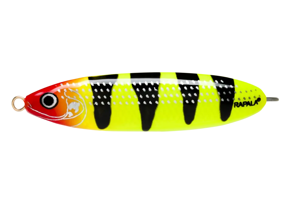 Lingurita Oscilanta Antibradis Rapala Minnow Spoon, Culoare Clown Tiger (CLT), 8cm, 22g Cumpărături sigure