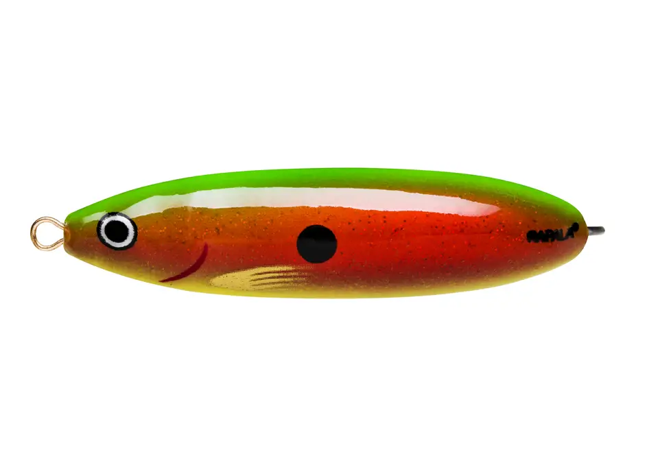 Premium Lingurita Oscilanta Antibradis Rapala Minnow Spoon, Culoare (HFCGR), 8cm, 22g